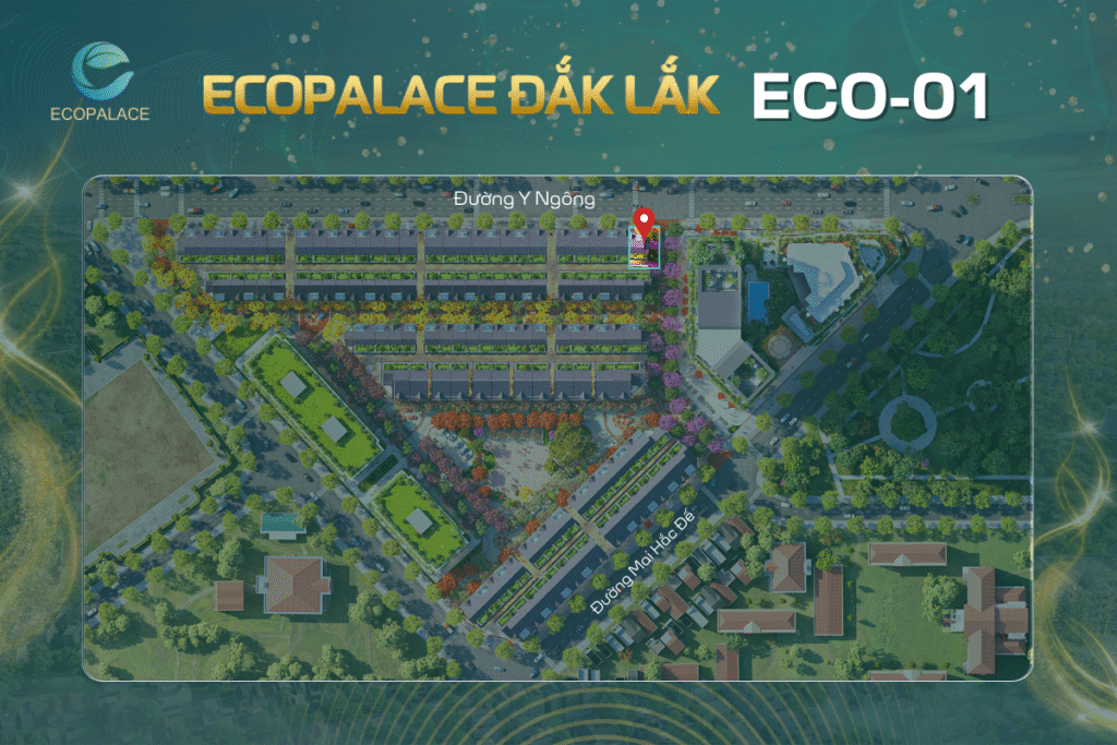 ECO-01 CĂN GÓC SHOPHOUSE Y NGÔNG SÁT TTTM - 154M2 1