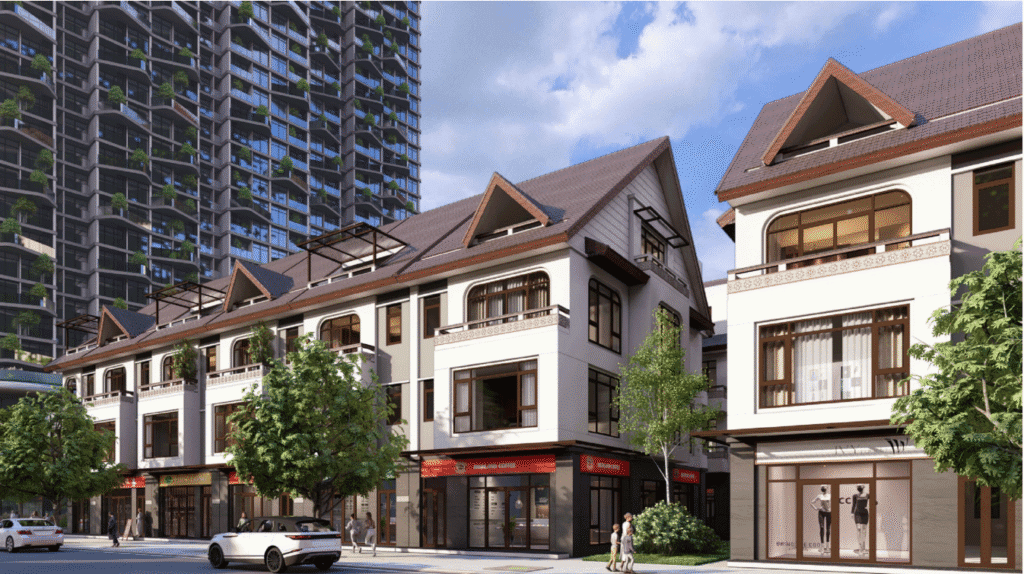 ECO-44 shophouse khe thoáng Thổ Cẩm