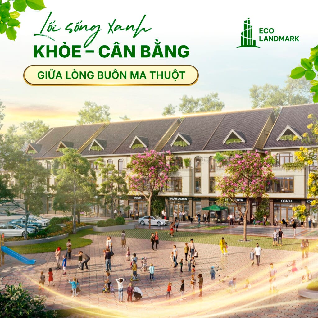 Phân Tích Lợi Thế Vị Trí Kép Của Shophouse Mặt Tiền Eco Palace Gần Chung Cư 1