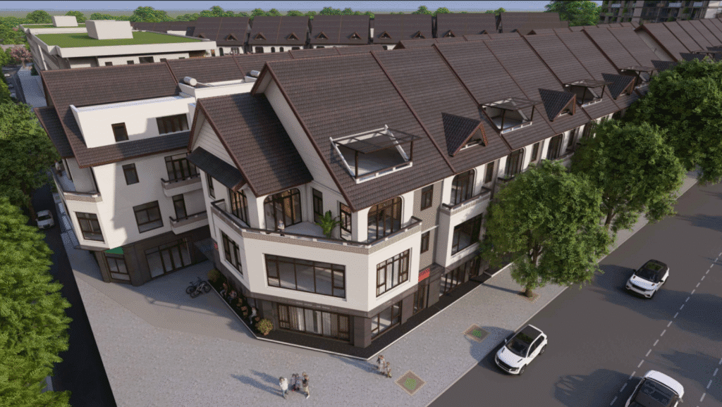ECO-122 Shophouse căn góc mặt tiền Mai Hắc Đế
