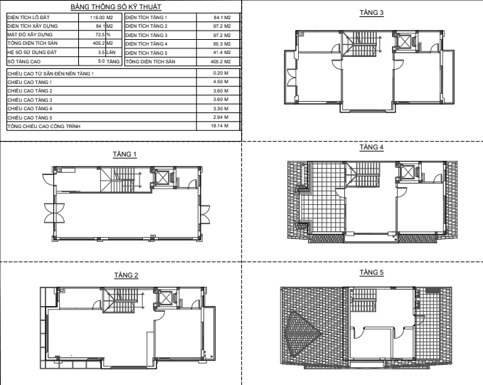 ECO-34 căn khe thoáng Shophouse Thổ Cẩm - mặt sau Y Ngông + 3 mặt thoáng - 116m² 4