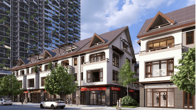 ECO-34 căn khe thoáng Shophouse Thổ Cẩm - mặt sau Y Ngông + 3 mặt thoáng - 116m² 6