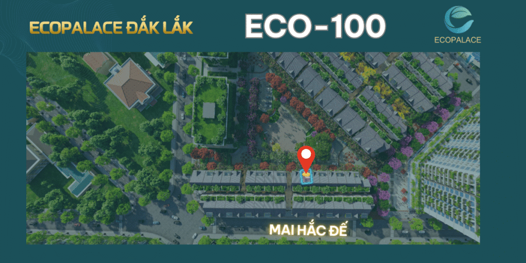 ECO-100 Nhà phố view công viên