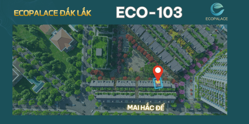Eco-103 Nhà phố view công viên