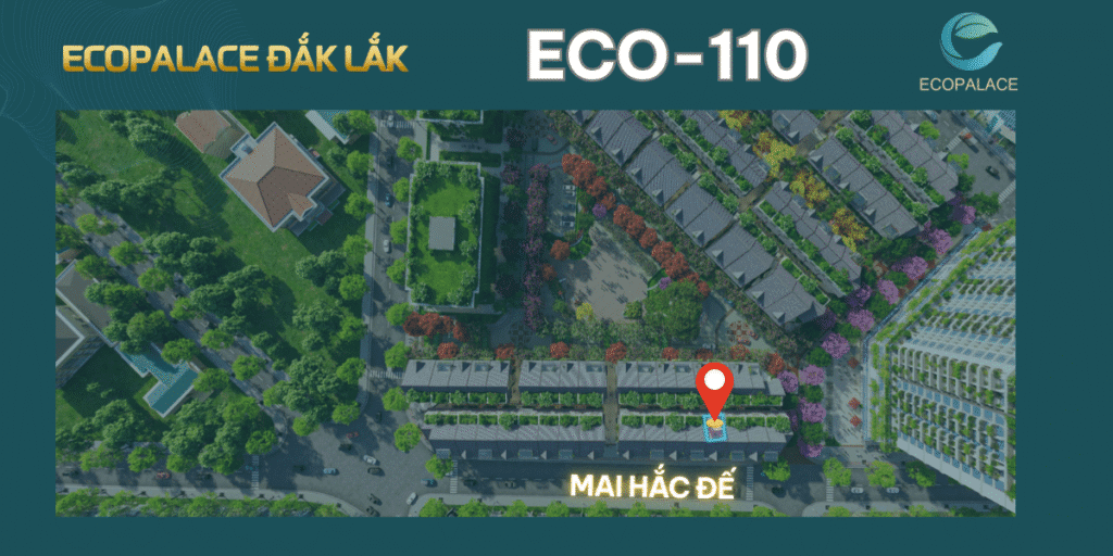 ECO-110 Shophouse mặt tiền đường Mai Hắc Đế