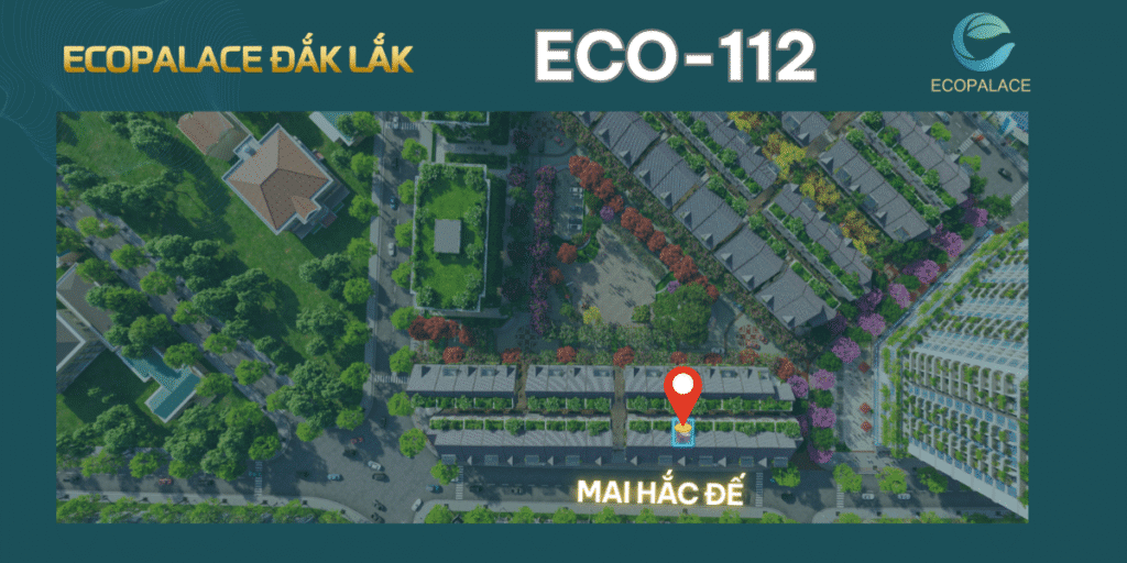ECO-112 Shophouse mặt tiền đường Mai Hắc Đế