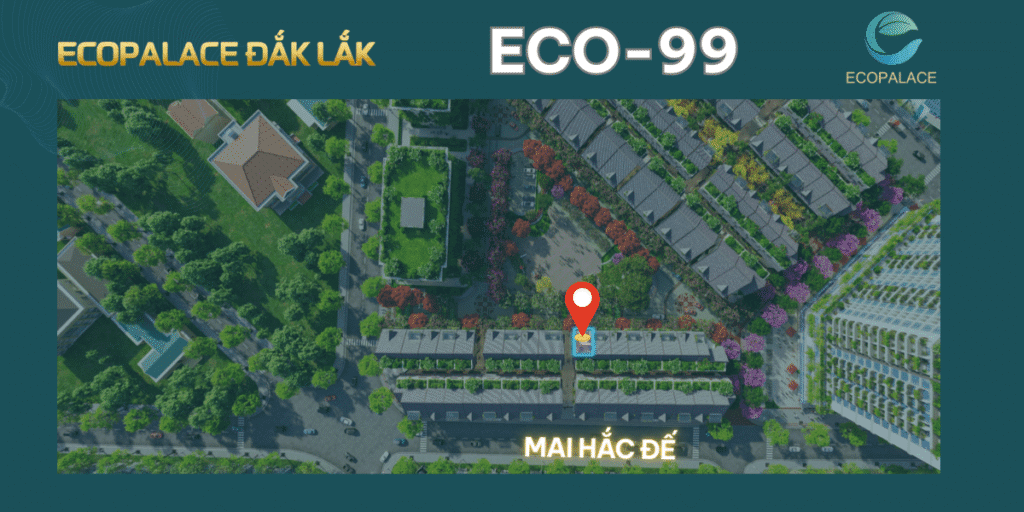 ECO-99 Nhà phố view công viên