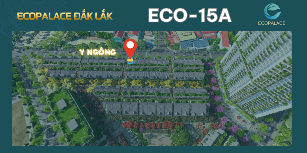 ECO-15A Shophouse mặt tiền Y-Ngông