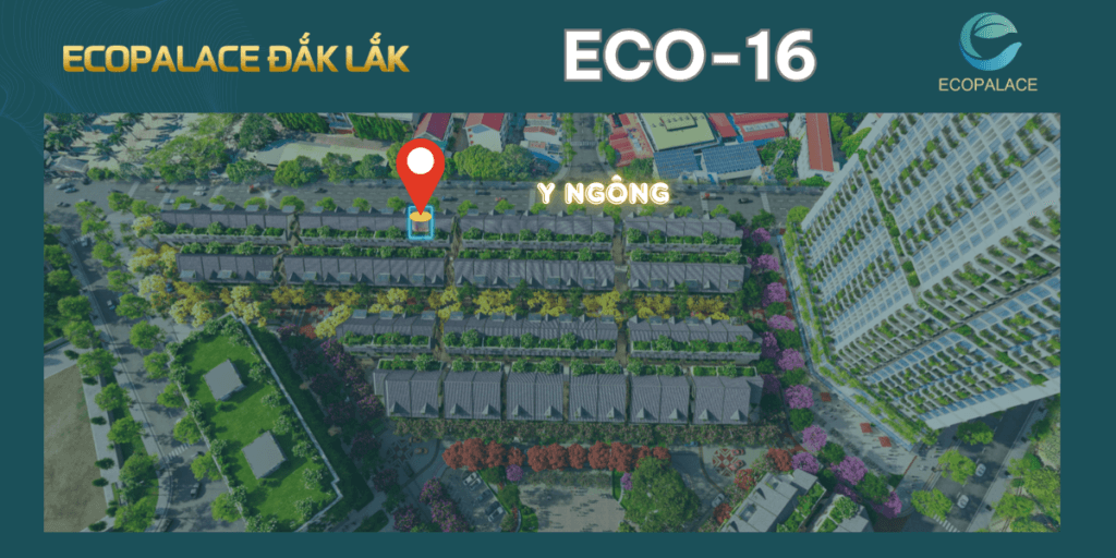 ECO-16 Shophouse mặt tiền Y-Ngông