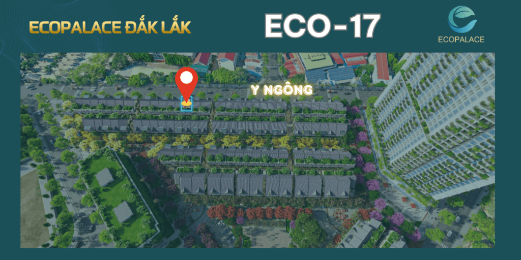 ECO-17 Shophouse mặt tiền Y-Ngông