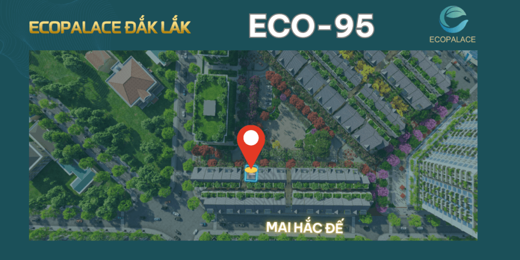ECO-95 Nhà phố trực diện công viên nội khu 