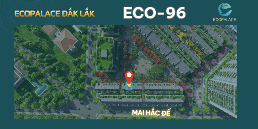 ECO-96 Nhà phố view công viên