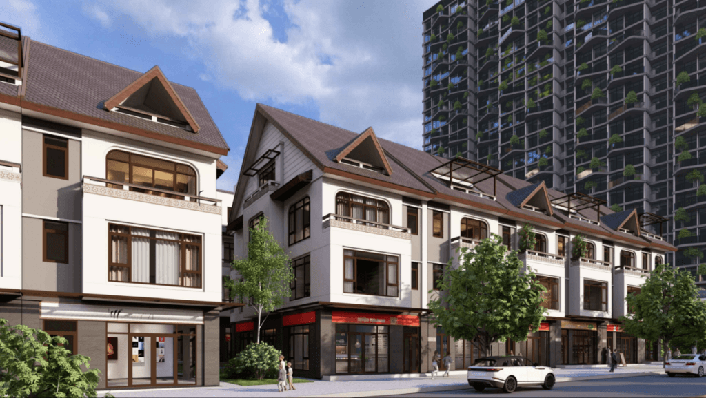 Nhà phố thương mại trung tâm Y Ngông phân tầng theo mô hình chuẩn