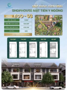 Shophouse Ecopalace đường Y Ngông